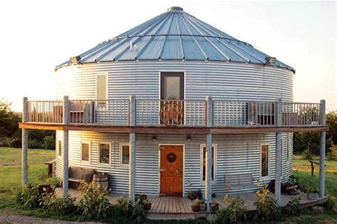 building a house froma metal grain bin|grain bin homes for sale.